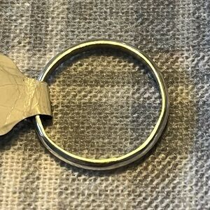 Handcrafted Sterling Silver Ring  8 3/4